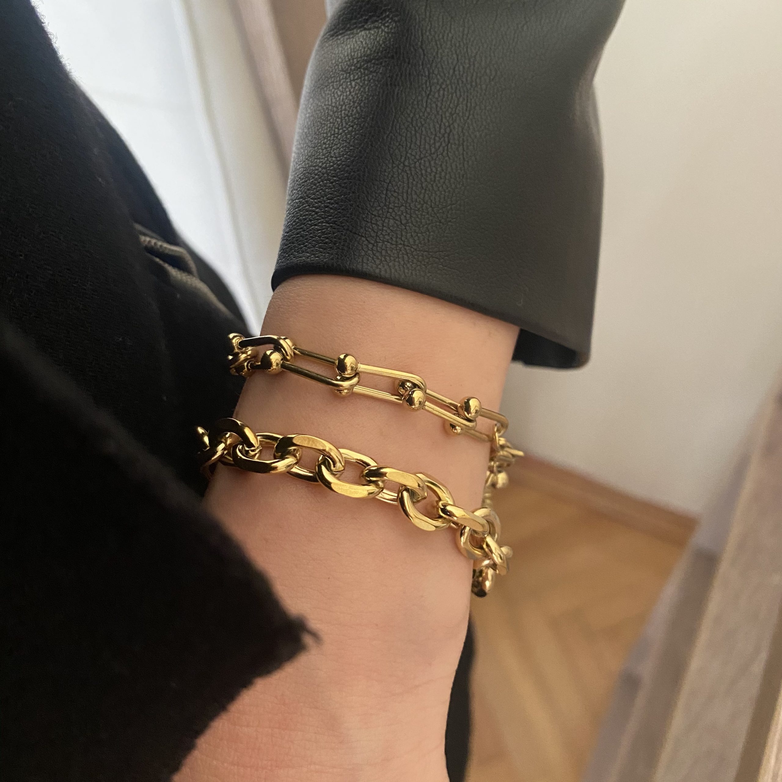Çelik Tiffany Gold Bileklik 1 Çelik Tiffany Gold Bileklik