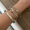 Silver Steel Bracelets