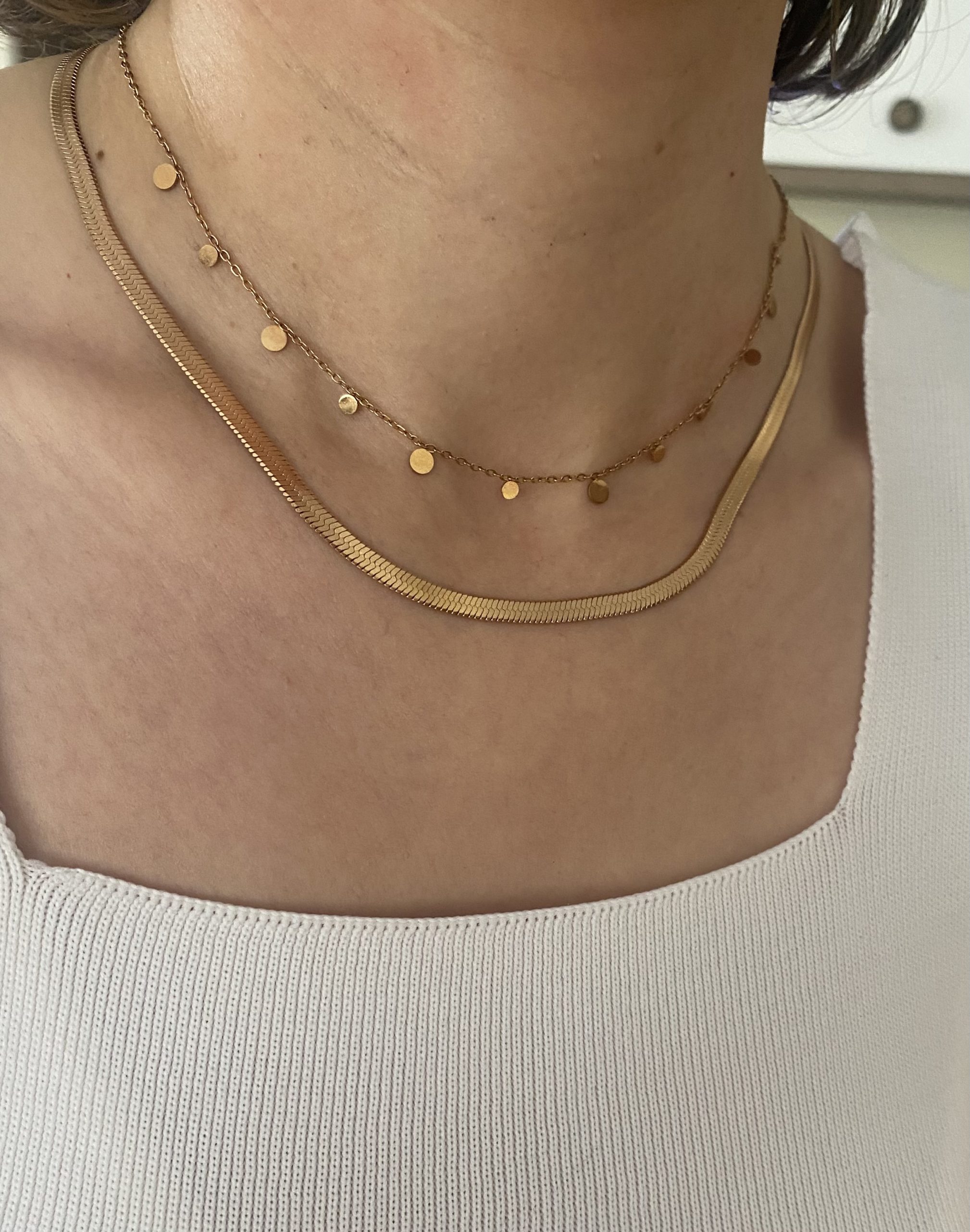 Küçük Halkalı Choker Kolye 1 Küçük Halkalı Choker Kolye
