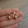 2CircleStud2 earrings scaled