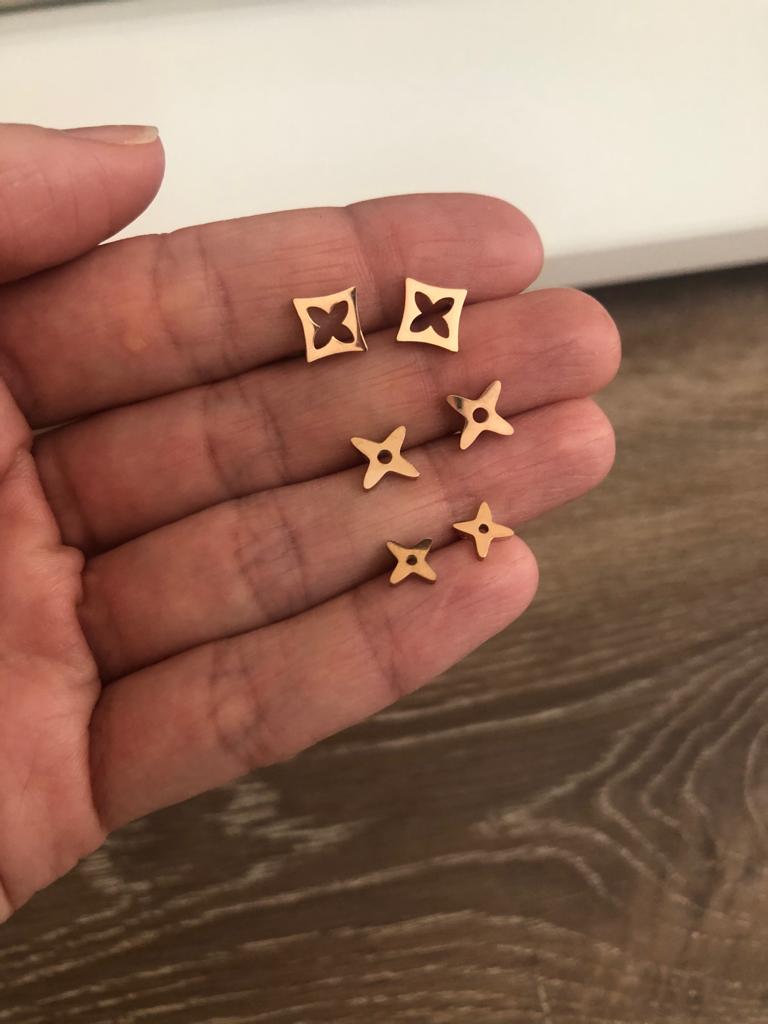 Ember 6 lı Çelik Küpe 1 Ember 6 lı Çelik Küpe
