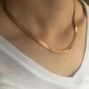 İtalyan Zincir Rosegold Kolye 4 Italyan Zincir Rosegold