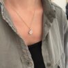 Coconet Papatya Zircon Taşlı Kolye 15 Papatya Zircon Tasli Kolye 1