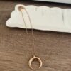 Çelik Uzun Hilal Kolye Rosegold 2 Uzun Hilal Kolye RoseGOld Kolye 1