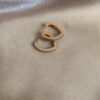 Augusta Gold Earrings Blue Stoned 1