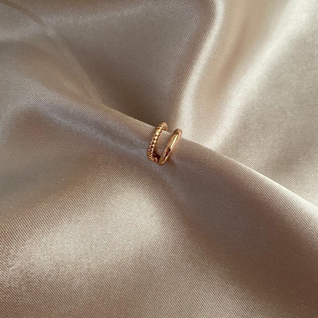 Bükreş Gold Kıkırdak Küpe 1 Bükreş Gold Kıkırdak Küpe