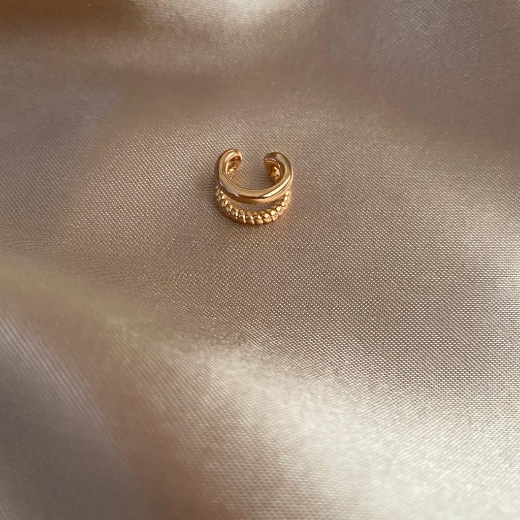 Bükreş Gold Kıkırdak Küpe 2 Bükreş Gold Kıkırdak Küpe - Görsel 2