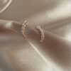 Tek Delik Altı Taşlı Küpe 6 Diamond Stoned six Earrings 1