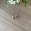 RoseGold Oval Zarif Küpe 5 Gold Oval Zarif Kupe 2
