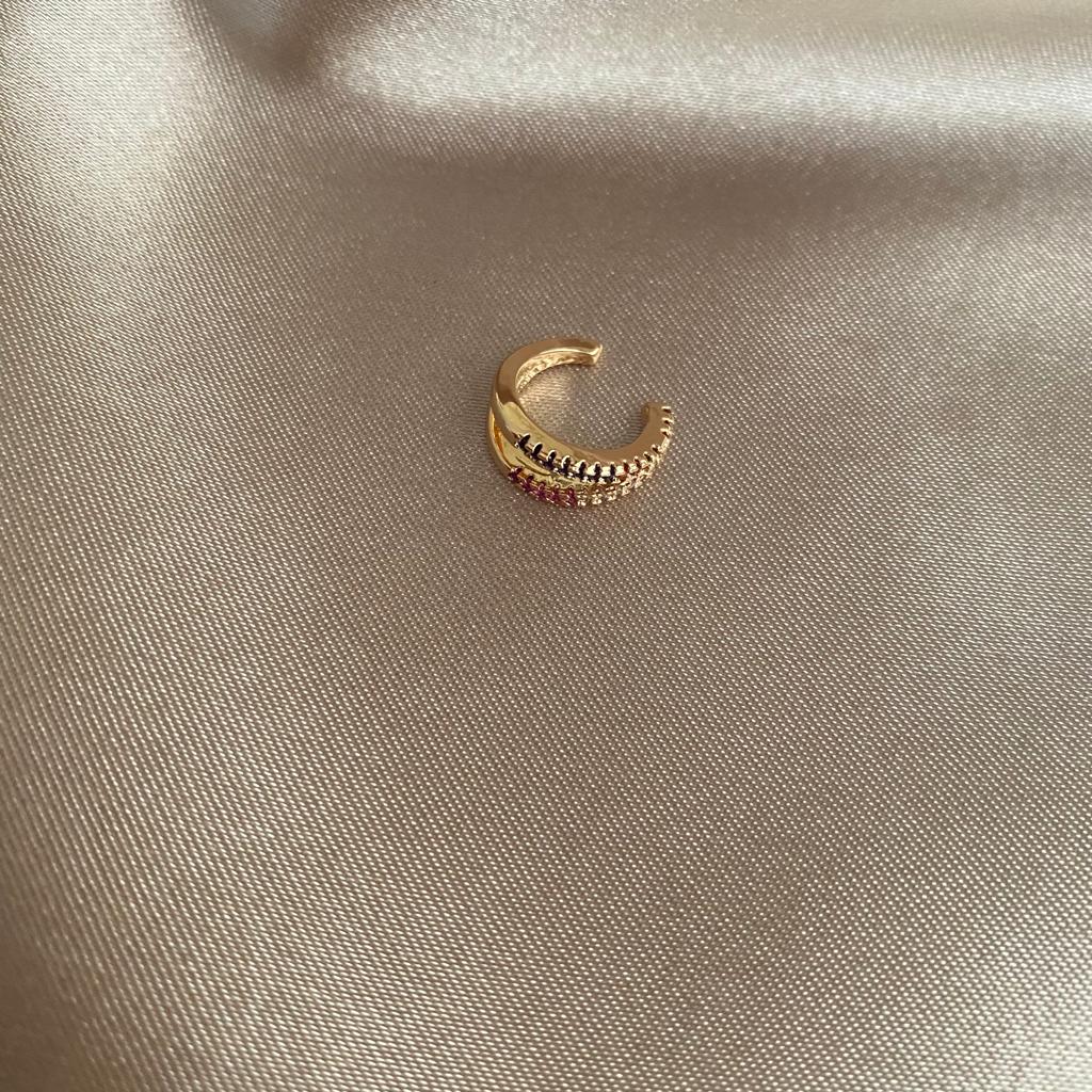 Nowra Gold Taşlı Kıkırdak Küpe 3 Nowra Gold Taşlı Kıkırdak Küpe - Görsel 3
