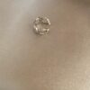 Silver circle cartilage earrings 3