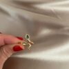 Yılan Gold Yüzük Ayarlanabilir 7 Snake Gold Rings 1