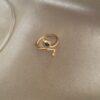 Yılan Gold Yüzük Ayarlanabilir 4 Snake Gold Rings 3