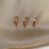 Steel Traingle Set Earrings 3