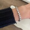 Su Yolu Bileklik Silver Zircon Taşlı 4 SuYolu Bilkelik Yuvarlak 2