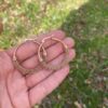 Rosegold Wicker Earrings 1