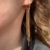 Bavyer Rosegold Steel Earrings 2