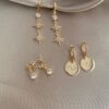 Zaranc Mini Star Gold Earrings 2