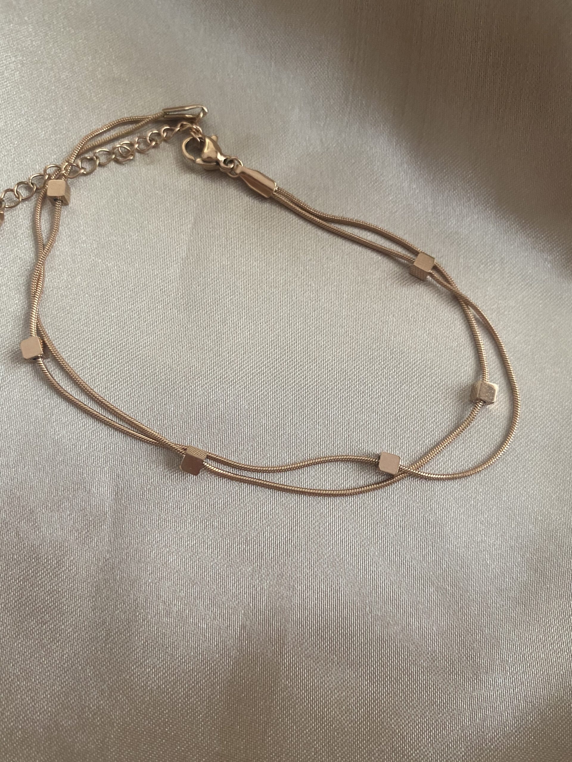 Reutlin Rosegold Çelik İkili Halhal 3 Reutlin Rosegold Çelik İkili Halhal - Görsel 3