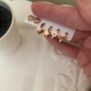Amberg Rosegold Çelik Altılı Küpe 4 Amberg Rosegold Tri Earrings 2