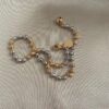 Bron Dorika Gold Silver Anklet 1