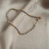 Bron Dorika Gold Silver Anklet 3