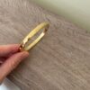 Bronn Gold Çelik Kelepçe Bilezik 4 Bronn Gold Steel Bracelet 1