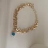 Erlan Gold Mavi Boncuklu Bileklik 10 Erlan Gold Bracelet 1