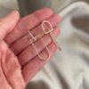Karls Gold Stoned Earrings 5