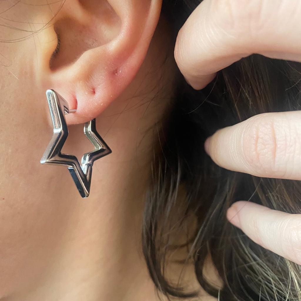 Nurn Star Silver Küpe 1 Nurn Star Silver Küpe