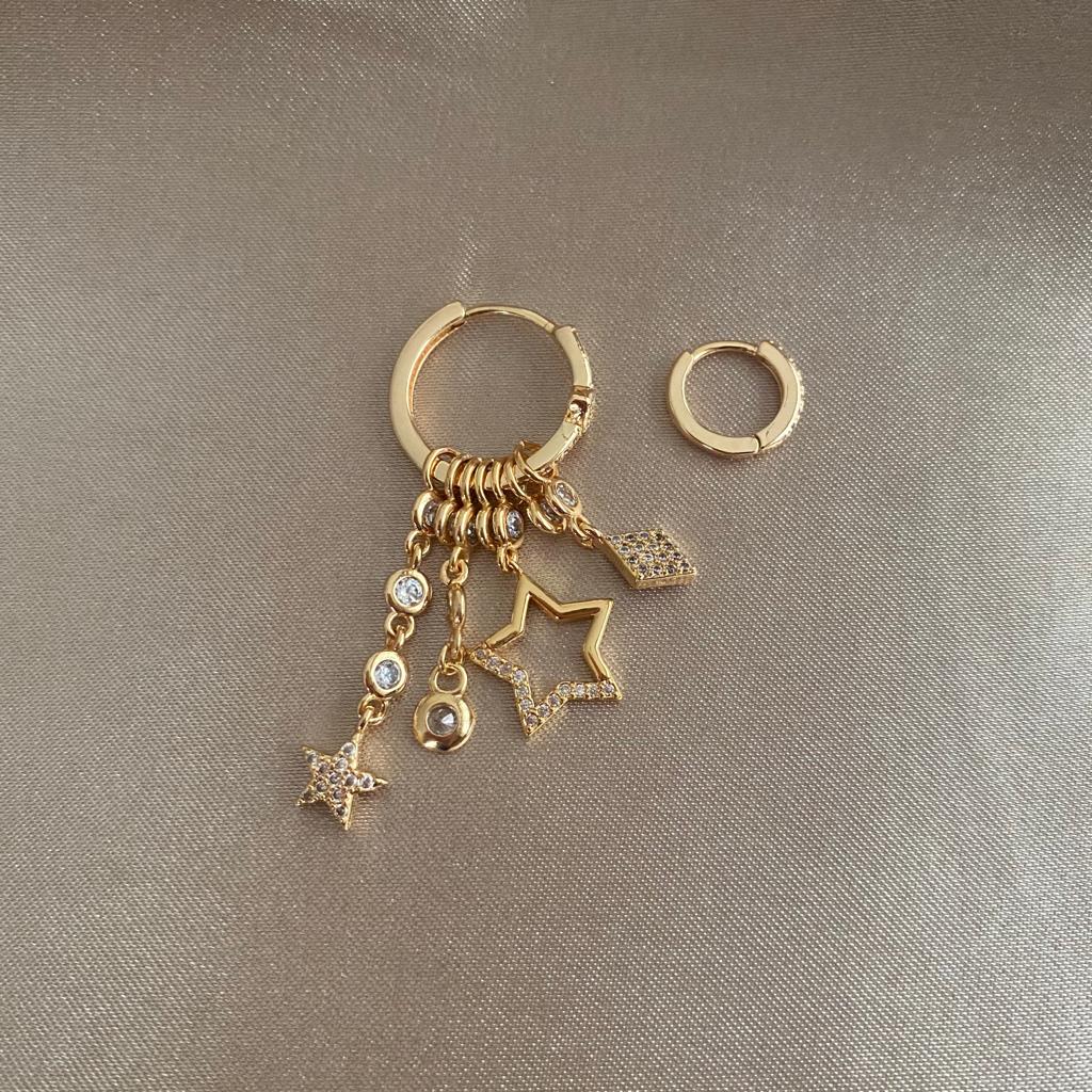 Offen Gold Sallantılı Küpe 1 Offen Gold Sallantılı Küpe