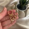 Offen Gold Sallantılı Küpe 6 Offen Gold Double Earrings 3