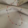 Reut Renkli Boncuklu Gold Kolye 6 Reut Bead Gold Necklace 3