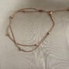 Reutlin Rosegold Steel Anklet 2
