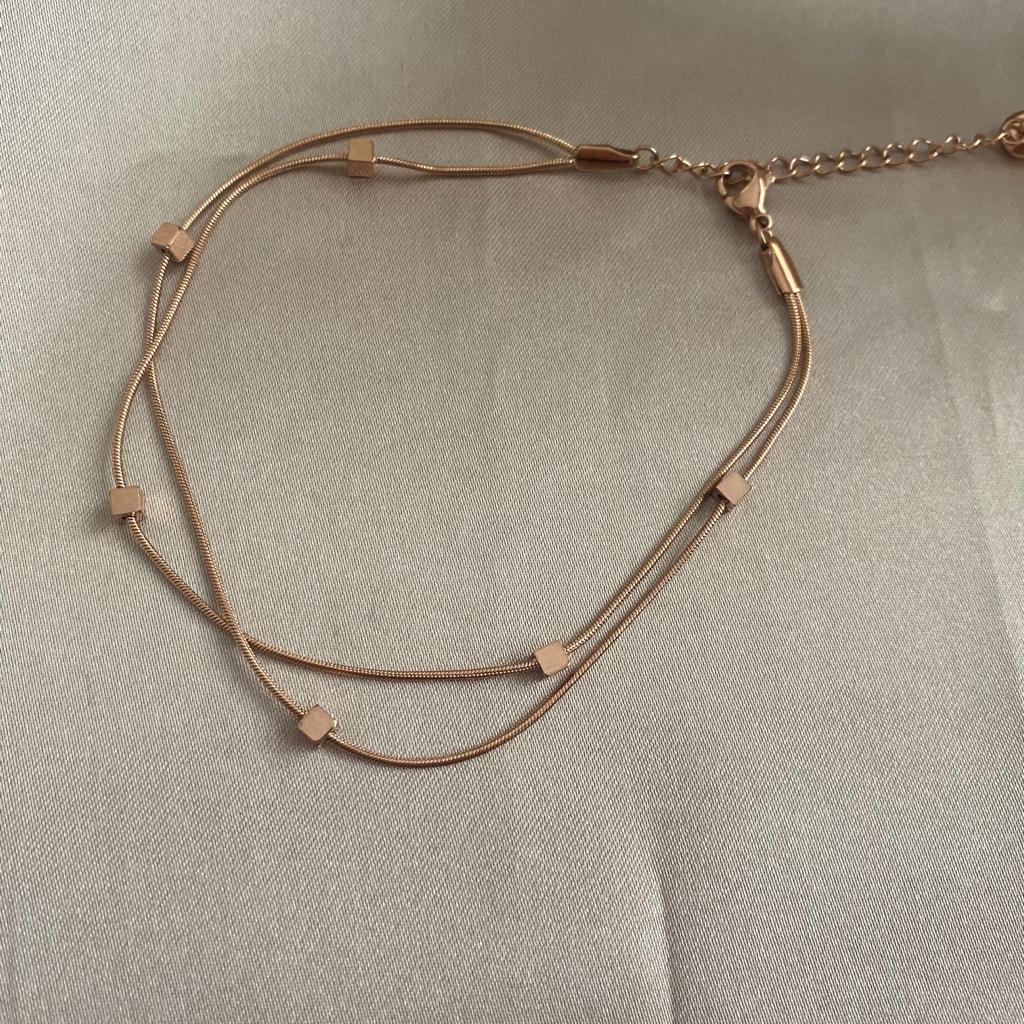 Reutlin Rosegold Çelik İkili Halhal 1 Reutlin Rosegold Çelik İkili Halhal