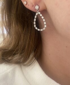 Marina Zirkon Taş Küpe