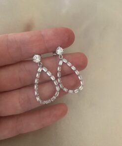 Alternative view of Marina Zirkon Taş Küpe