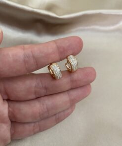 Lessie Zirkon Taş Halka Küpe