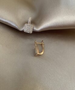 Alternative view of Manlio Kare Zirkon Taş Küpe