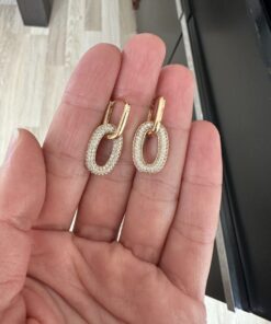 Alternative view of Laure Sallantılı Taşlı Küpe