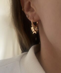 Shakire Style Yıldız Küpe