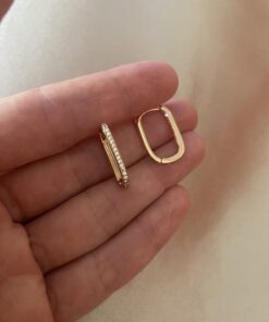 Alternative view of Jeny Oval Küpe