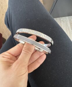 Alternative view of Silver Çelik Kelepçe Bileklikler